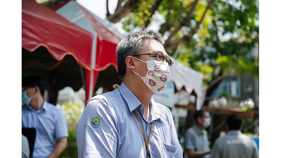 雲林區處事務課課長張建興。